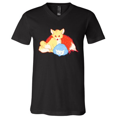 Fast Friends V-Neck T-Shirt