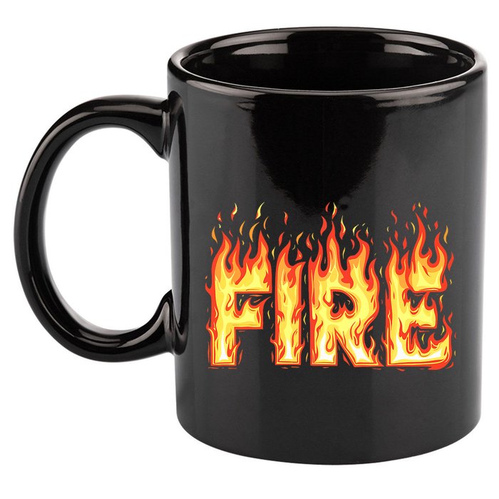 Fire Flame Fire And Ice Costume 11oz C Handle Ceramic Mug