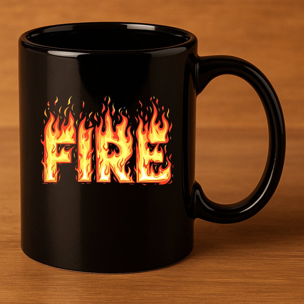 Fire Flame Fire And Ice Costume 11oz C Handle Ceramic Mug