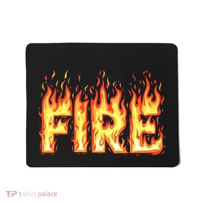 Fire Flame Fire And Ice Costume Mousepad