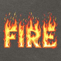 Fire Flame Fire And Ice Costume Cotton Canvas Backpack