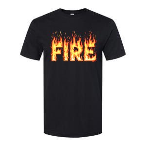 Fire Flame Fire And Ice Costume Softstyle® CVC T-Shirt