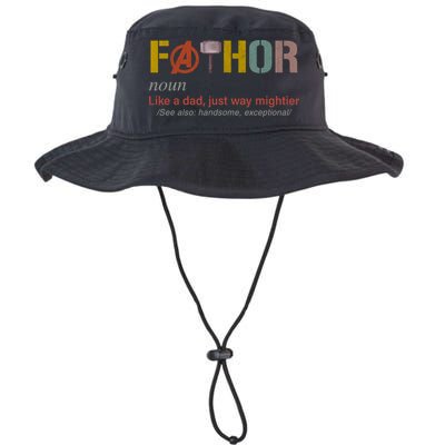 Fathor Funny Father Definition Funny Fathers Day Bucket Hat