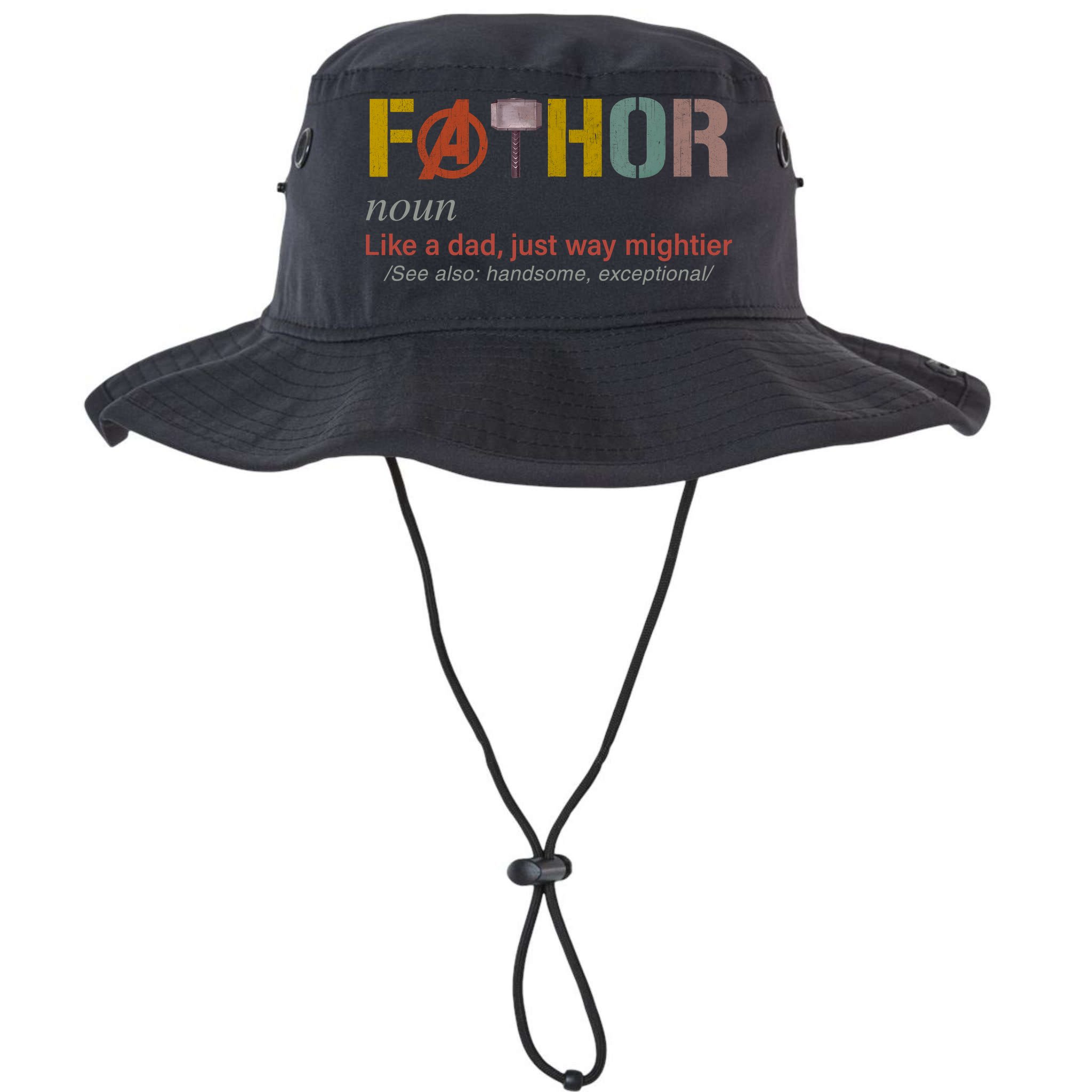 Fathor Funny Father Definition Funny Fathers Day Bucket Hat