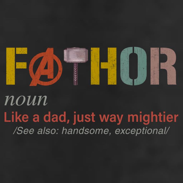 Fathor Funny Father Definition Funny Fathers Day Golf Towel