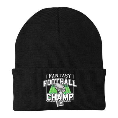 Funny Fantasy Football Champ Tee Fantasy Football Winner Beanie