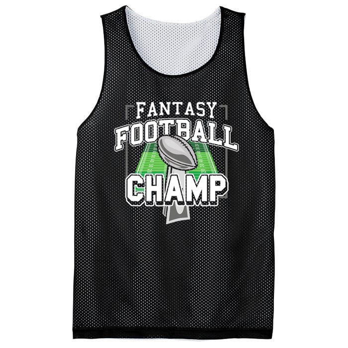 Funny Fantasy Football Champ Tee Fantasy Football Winner Mesh Reversible Basketball Jersey Tank