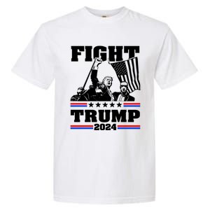 Fight Fight Fight Trump 2024 Garment-Dyed Heavyweight T-Shirt