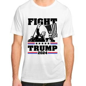 Fight Fight Fight Trump 2024 Adult ChromaSoft Performance T-Shirt