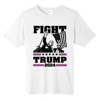 Fight Fight Fight Trump 2024 Tall Fusion ChromaSoft Performance T-Shirt