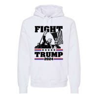 Fight Fight Fight Trump 2024 Premium Hoodie