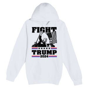 Fight Fight Fight Trump 2024 Premium Pullover Hoodie