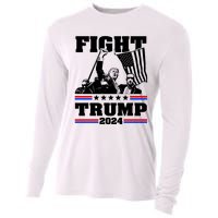 Fight Fight Fight Trump 2024 Cooling Performance Long Sleeve Crew