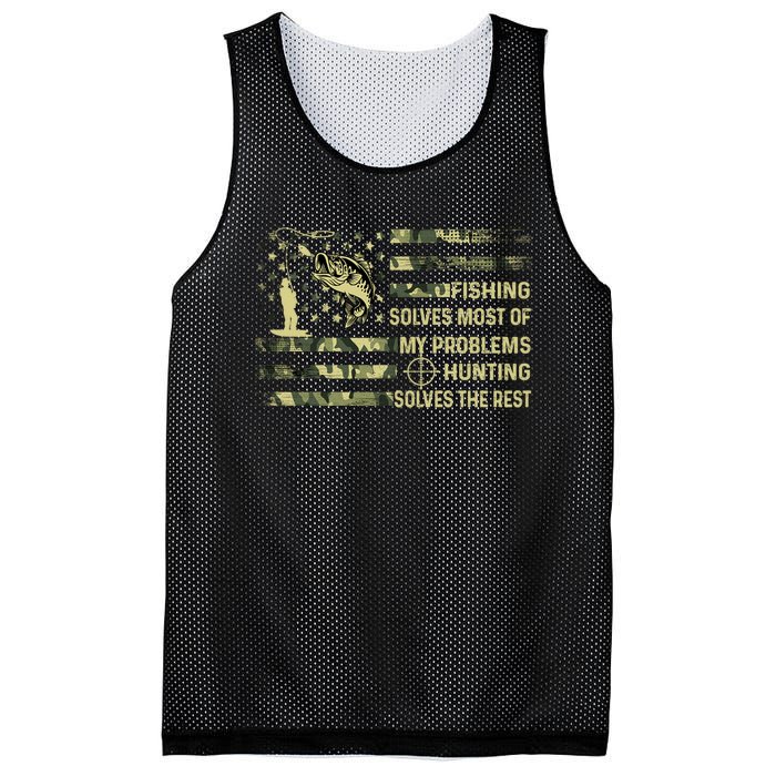 Funny Fisherman Mesh Reversible Basketball Jersey Tank