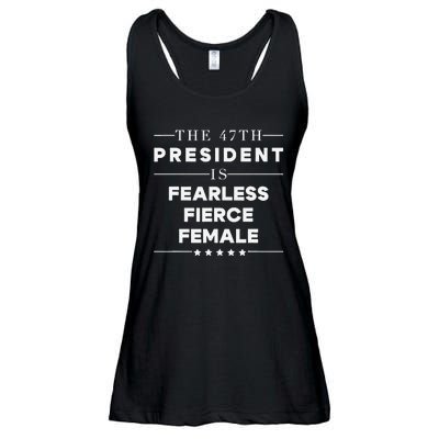 Fearless Fierce Female 47th Usa President Vote Kamala Ladies Essential Flowy Tank