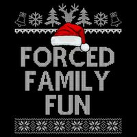 Forced Family Fun Christmas Holiday Impact Tech Backpack