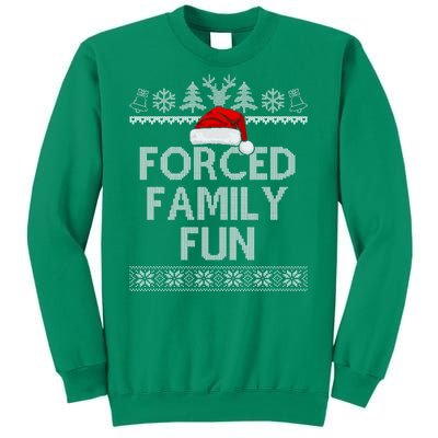 Forced Family Fun Christmas Holiday Sweatshirt