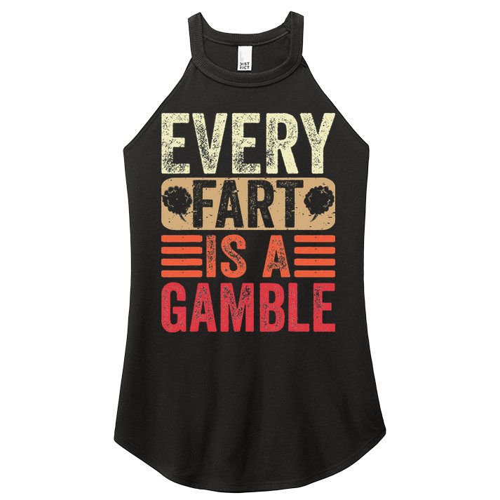 Funny Fart Farting Sarcastic Humor Saying Women's Perfect Tri Rocker Tank