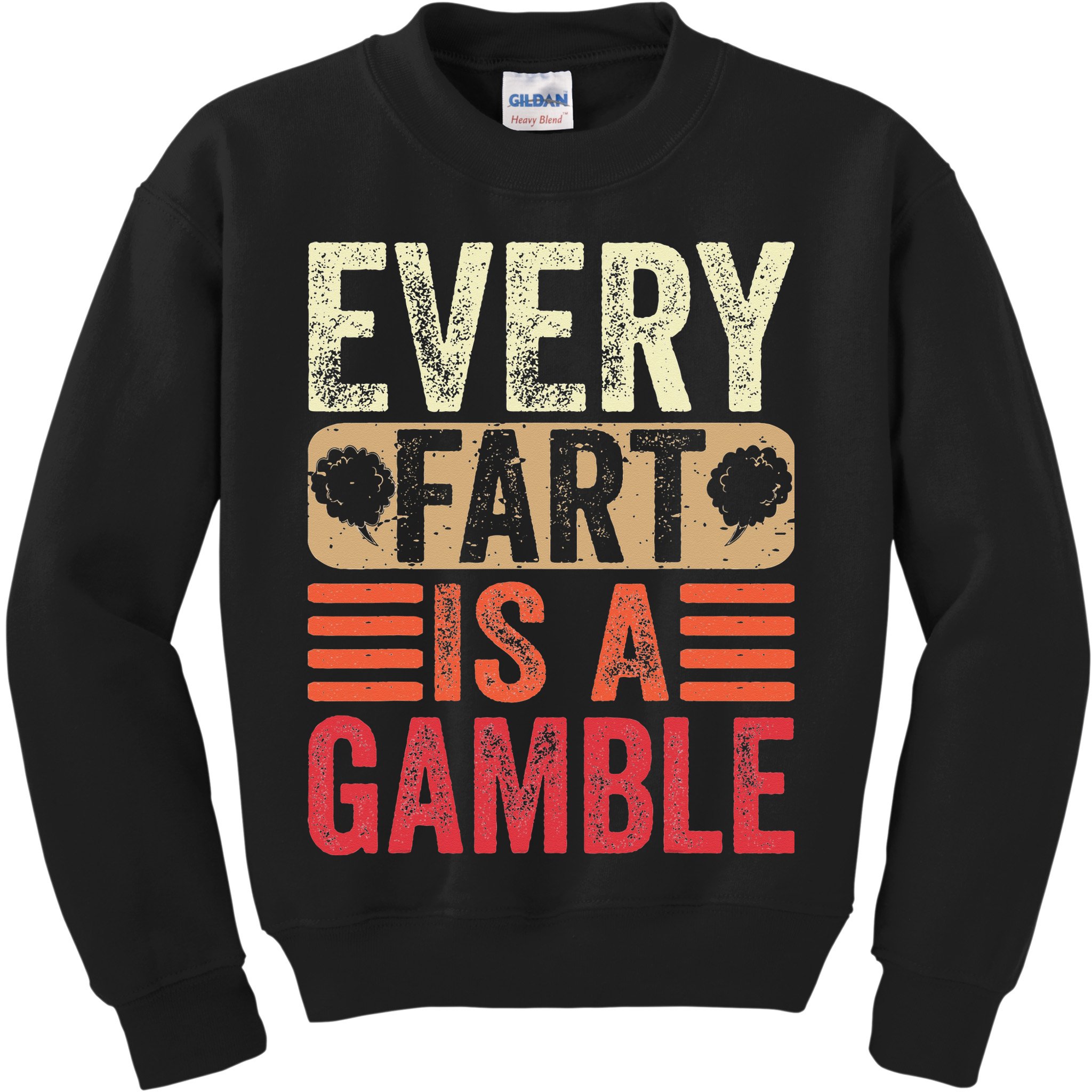 Funny Fart Farting Sarcastic Humor Saying Kids Sweatshirt