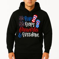 Flip Flops Fireworks And Freedom 4th Of July Us Flag Hoodie