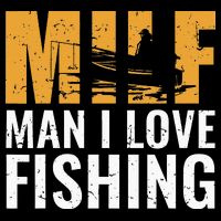 Fisherman Funny Fisher Milf Man I Love Fishing Bucket Hat