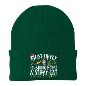 Festive Feline Friends Perfect for Adopting Stray Cats Knit Cap Winter Beanie