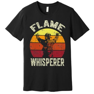 Funny Firefighting Fireman & Volunteer Firefighter Premium T-Shirt