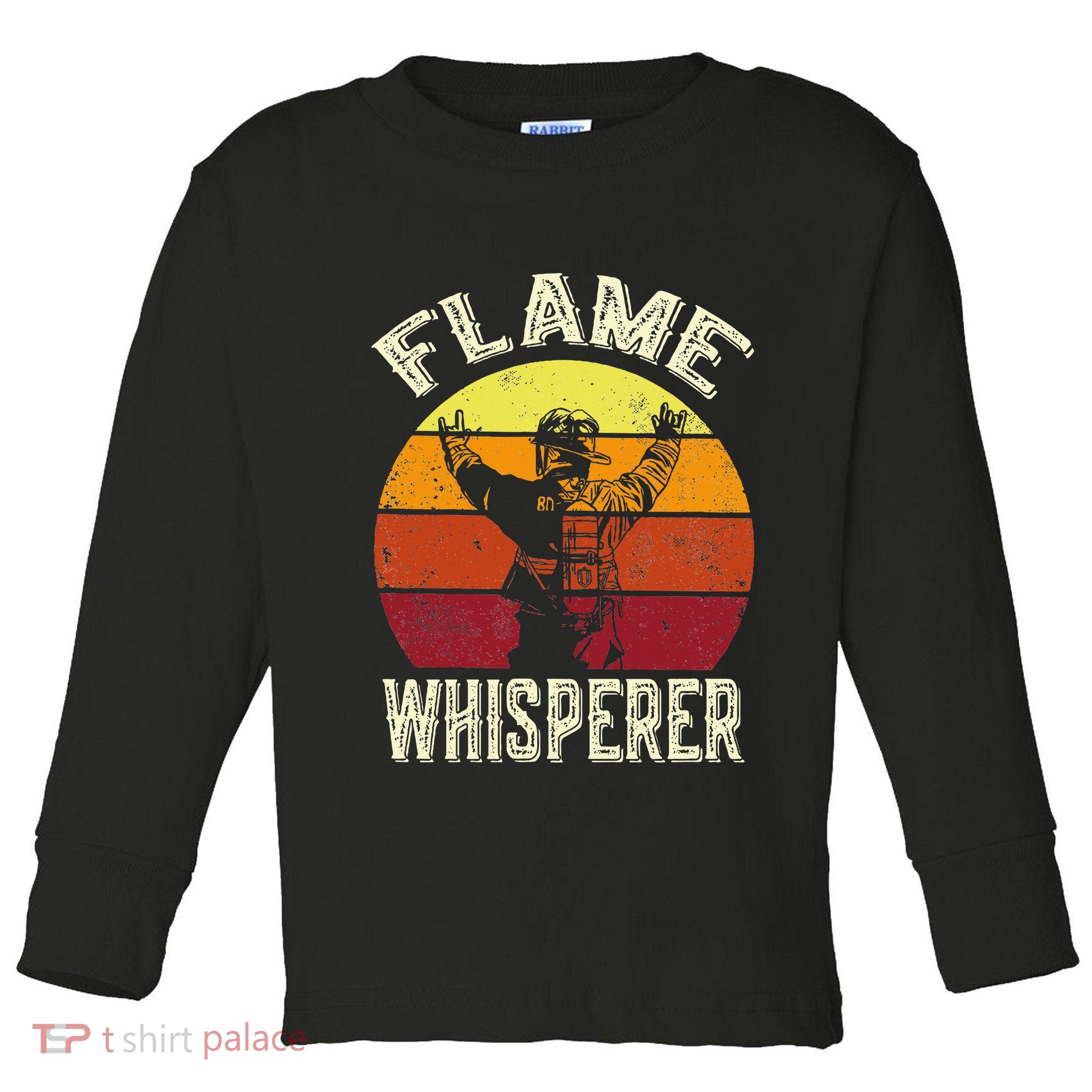 Funny Firefighting Fireman & Volunteer Firefighter Toddler Long Sleeve Shirt
