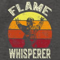 Funny Firefighting Fireman & Volunteer Firefighter Vector Backpack