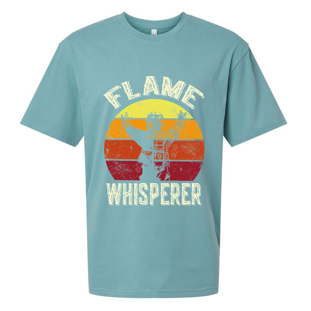 Funny Firefighting Fireman & Volunteer Firefighter Sueded Cloud Jersey T-Shirt