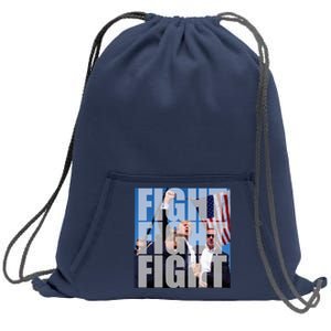 Fight Fight Fight Donald Trump 2024 Usa Election Sweatshirt Cinch Pack Bag