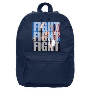 Fight Fight Fight Donald Trump 2024 Usa Election 16 in Basic Backpack