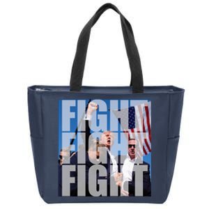 Fight Fight Fight Donald Trump 2024 Usa Election Zip Tote Bag