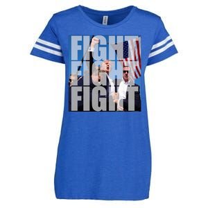 Fight Fight Fight Donald Trump 2024 Usa Election Enza Ladies Jersey Football T-Shirt