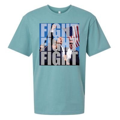 Fight Fight Fight Donald Trump 2024 Usa Election Sueded Cloud Jersey T-Shirt