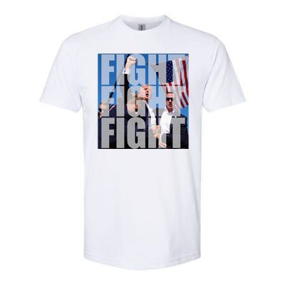 Fight Fight Fight Donald Trump 2024 Usa Election Softstyle® CVC T-Shirt