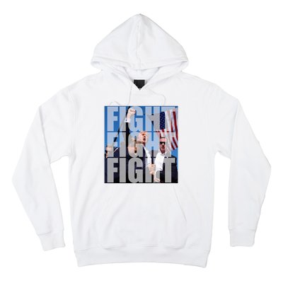 Fight Fight Fight Donald Trump 2024 Usa Election Hoodie