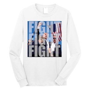 Fight Fight Fight Donald Trump 2024 Usa Election Long Sleeve Shirt