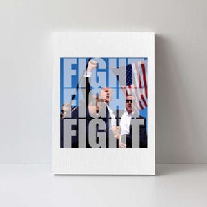 Fight Fight Fight Donald Trump 2024 Usa Election Canvas