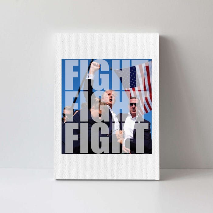 Fight Fight Fight Donald Trump 2024 Usa Election Canvas