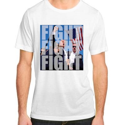 Fight Fight Fight Donald Trump 2024 Usa Election Adult ChromaSoft Performance T-Shirt