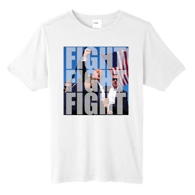 Fight Fight Fight Donald Trump 2024 Usa Election Tall Fusion ChromaSoft Performance T-Shirt