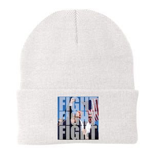 Fight Fight Fight Donald Trump 2024 Usa Election Knit Cap Winter Beanie