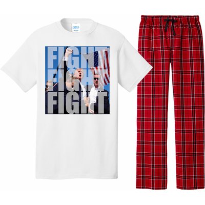 Fight Fight Fight Donald Trump 2024 Usa Election Pajama Set