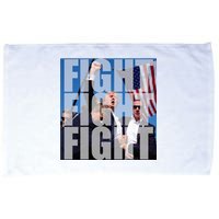 Fight Fight Fight Donald Trump 2024 Usa Election Microfiber Hand Towel