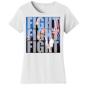 Fight Fight Fight Donald Trump 2024 Usa Election Women's T-Shirt