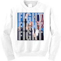 Fight Fight Fight Donald Trump 2024 Usa Election Kids Sweatshirt