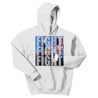 Fight Fight Fight Donald Trump 2024 Usa Election Kids Hoodie