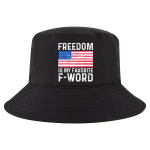 Freedom Favorite F Word America Libertarian Conservative USA Cool Comfort Performance Bucket Hat