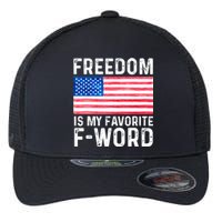 Freedom Favorite F Word America Libertarian Conservative USA Flexfit Unipanel Trucker Cap